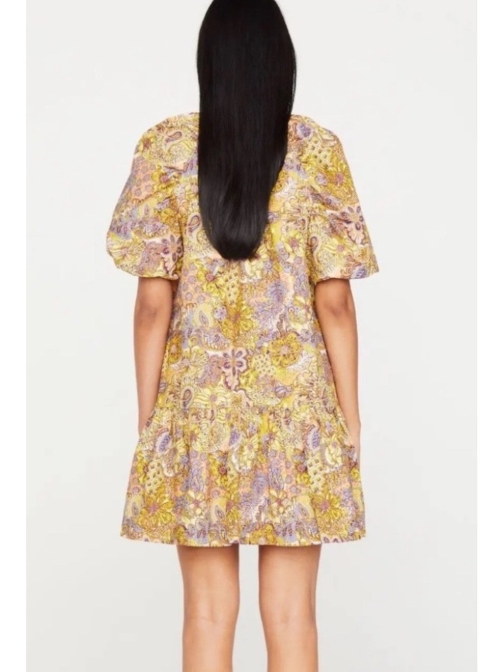 Marie Oliver Greta Dress in Meadow - Picture 4 of 4